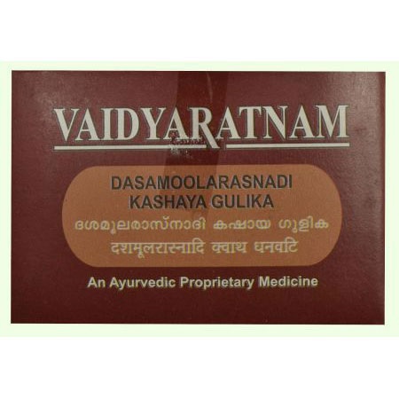 Buy Vaidyaratnam Dasamoolarasnadi Kashaya Gulika