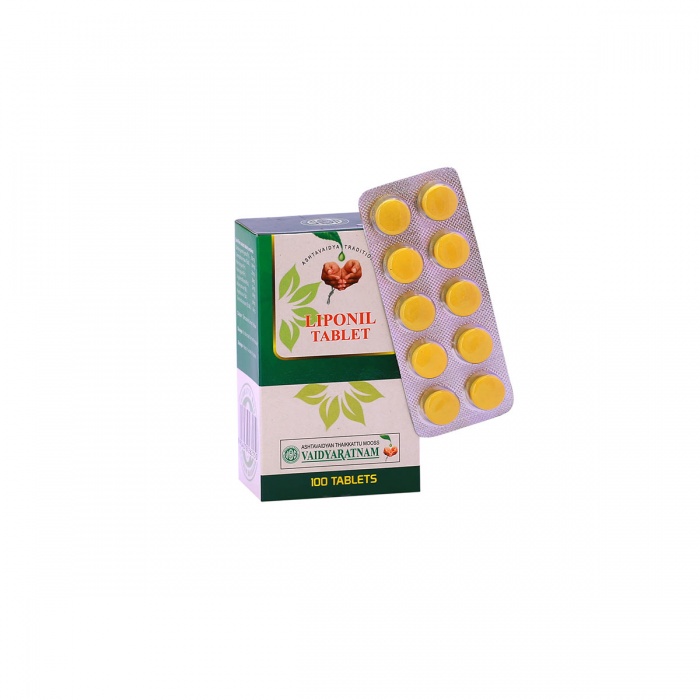 Buy Vaidyaratnam Liponil Tablets
