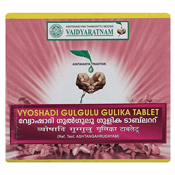 Buy Vaidyaratnam Vyoshadi Gulgulu Gulika Tablet online usa [ USA ] 