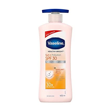 Buy Vaseline Healthy Bright Sun + Pollution Protection Lotion