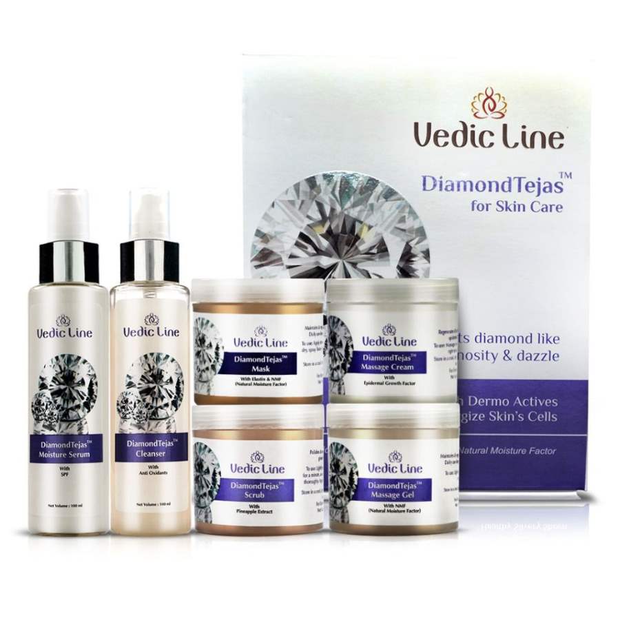 Buy Vedic Line Diamond Tejas Facial Kit ( Small ) online usa [ USA ] 