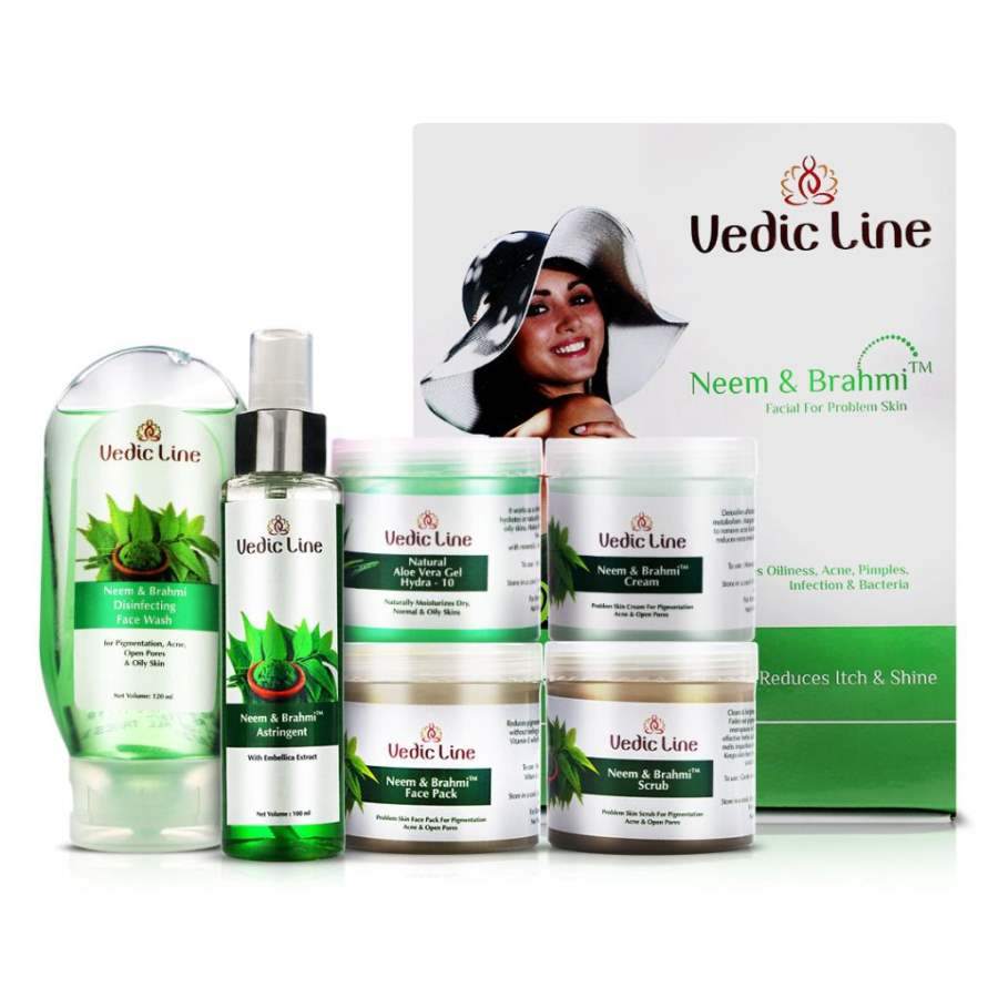 Buy Vedic Line Neem Brahmi Facial Kit ( Small ) online usa [ USA ] 