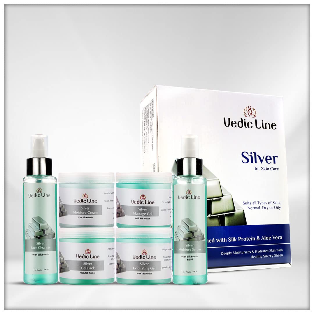 Buy Vedic Line Silver Facial Kit