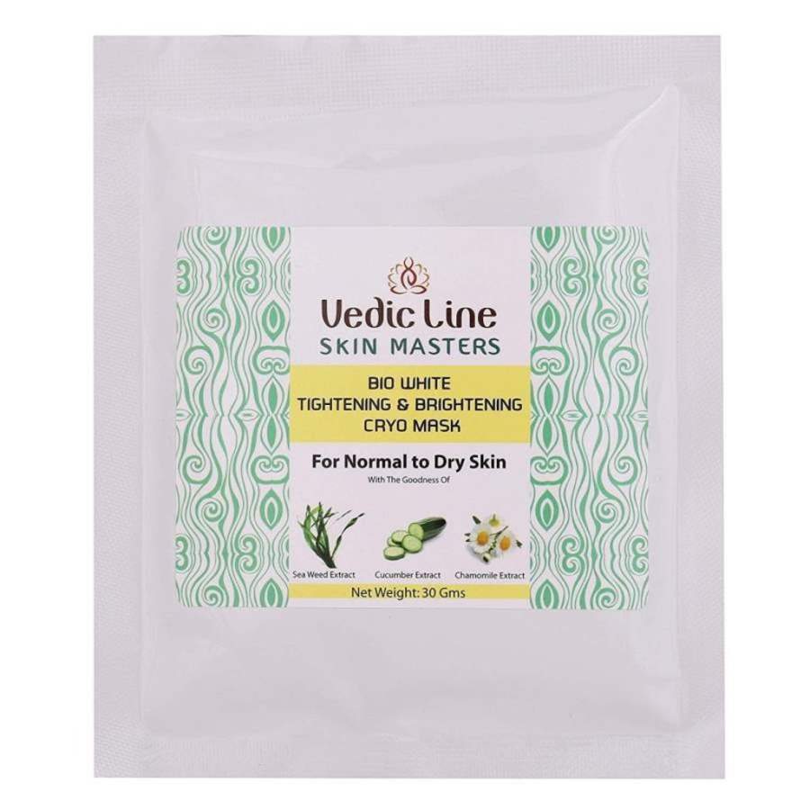 Buy Vedic Line Bio White Cryo Mask For Normal To Dry Skin online usa [ USA ] 