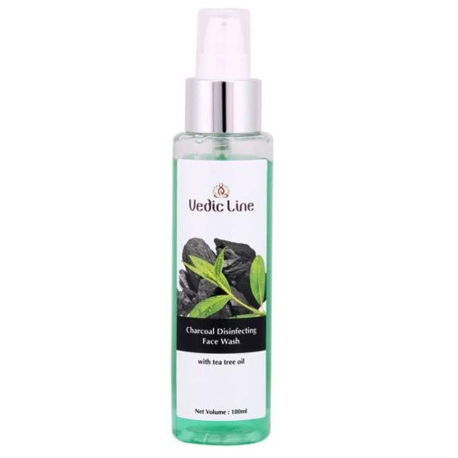 Buy Vedic Line Charcoal Disinfecting Face Wash