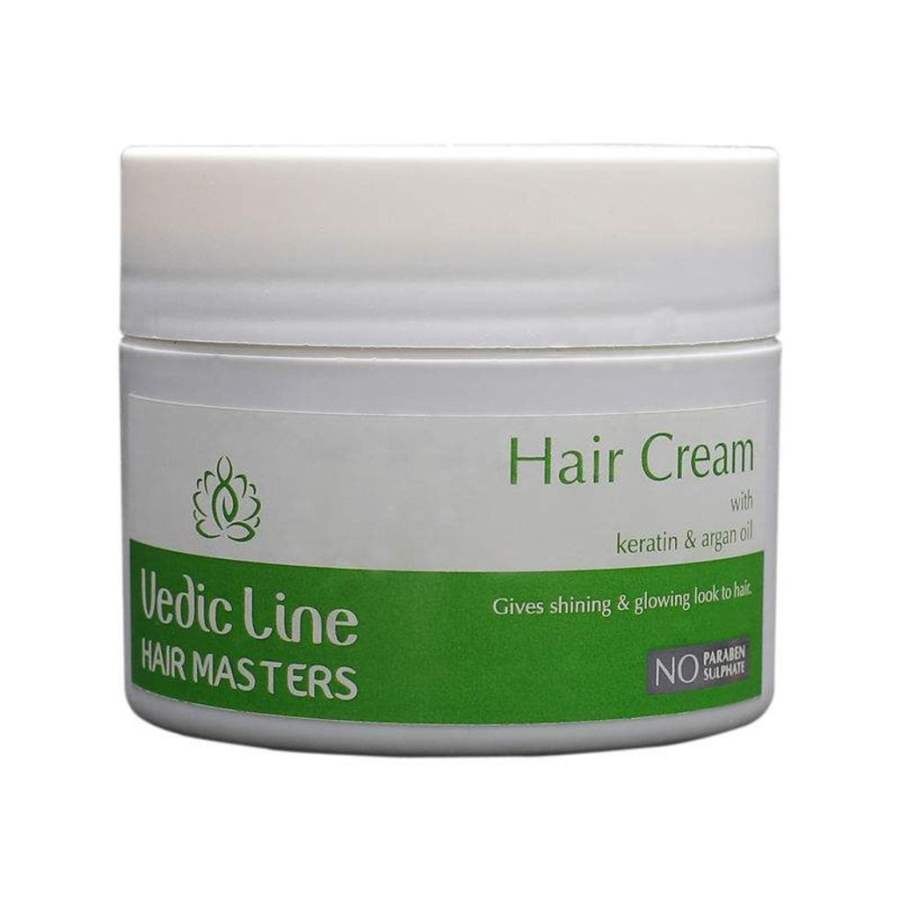 Buy Vedic Line Hair Cream With Keratin And Argan Oil