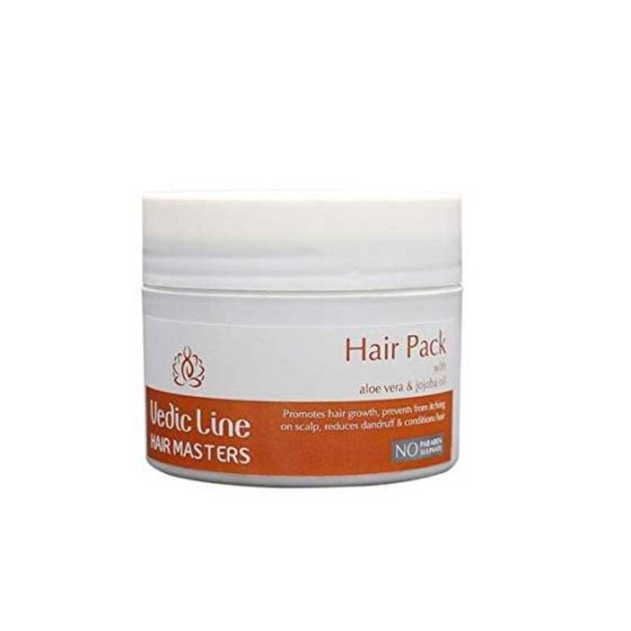 Buy Vedic Line Hair Pack With Aloe Vera & Jojoba Oil online usa [ USA ] 