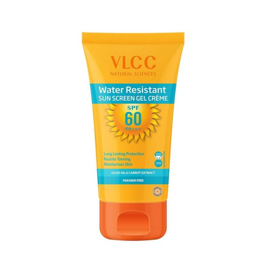 Buy VLCC Water Resistant Sun Screen Gel Creme SPF 60 online usa [ USA ] 