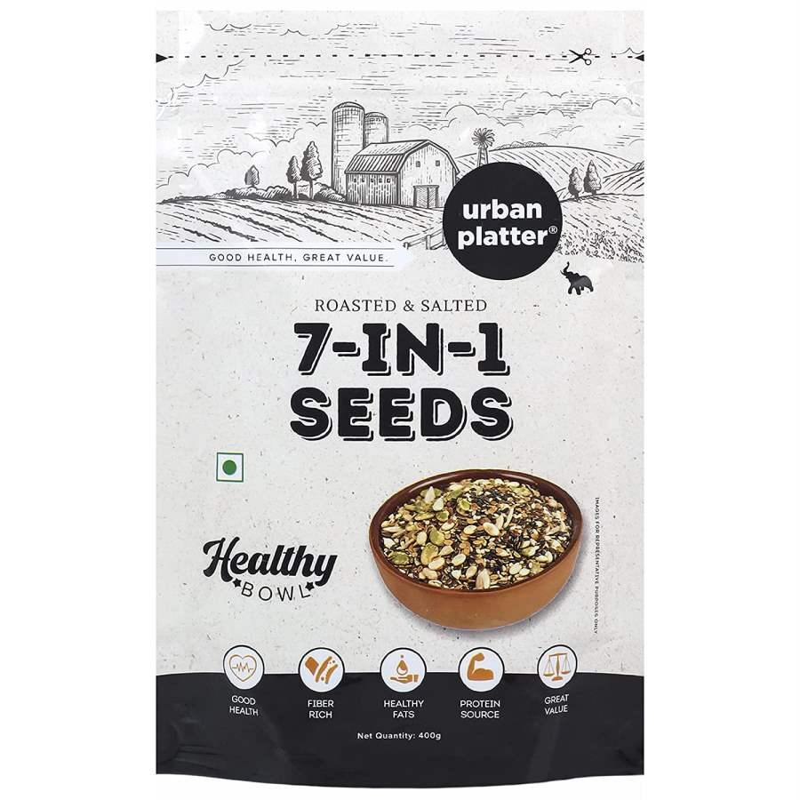 Buy Urban Platter Healthy Bowl Roasted 7-in-1 Seeds, 400g