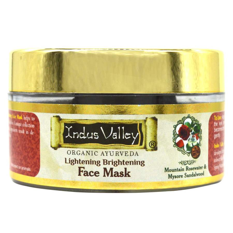 Buy Indus valley Rose & Chandan Face Pack for Glowing Skin  online United States of America [ USA ] 
