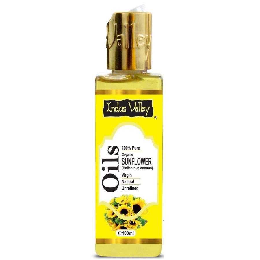 Buy Indus Valley Pure Sunflower Carrier Oil 100ml online United States of America [ USA ] 