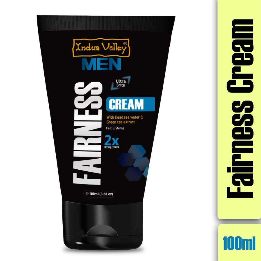 Buy Indus valley Men Fairness Cream With Dead Sea Water & Green Tea Extract For Natural Fair Look 