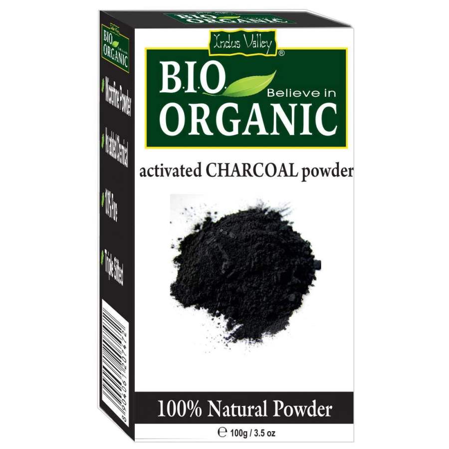 Buy Indus valley Activated Charcoal Powder Ideal for Skin Removes Dead Skin100g
