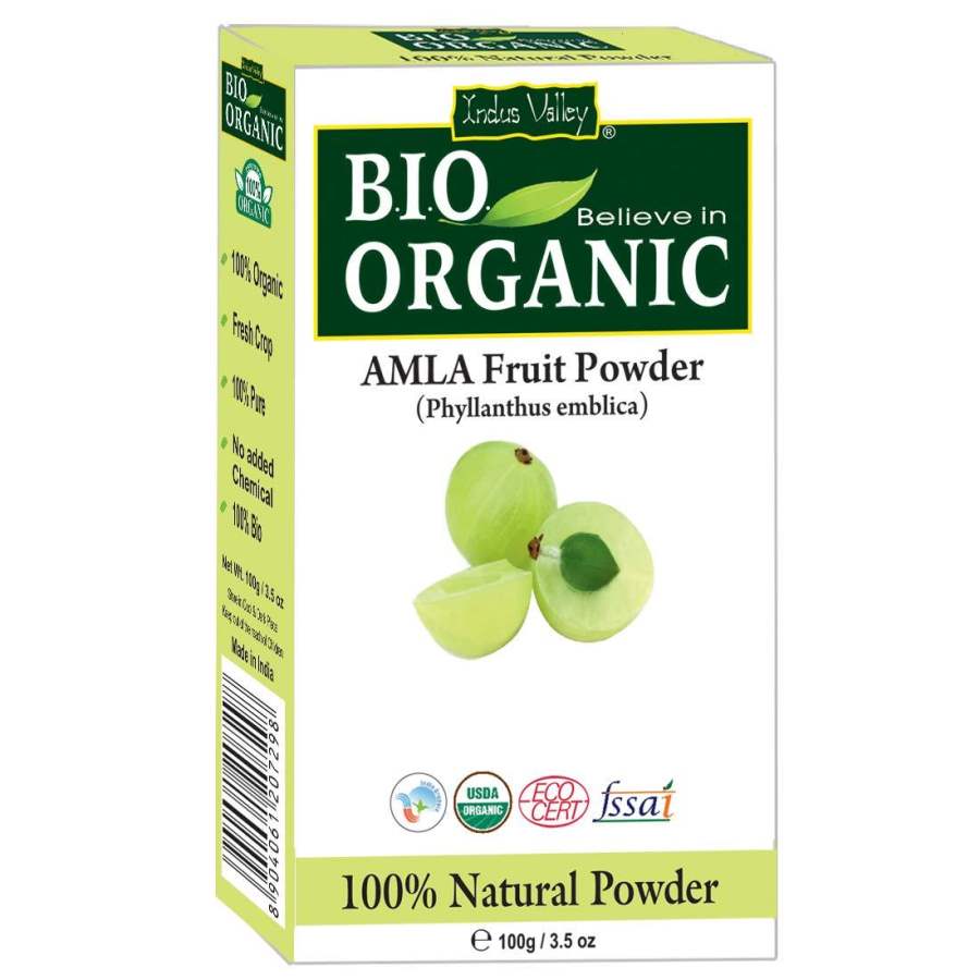 Buy Indus valley Amla Indian Gooseberry Powder for Hair and skin online usa [ USA ] 