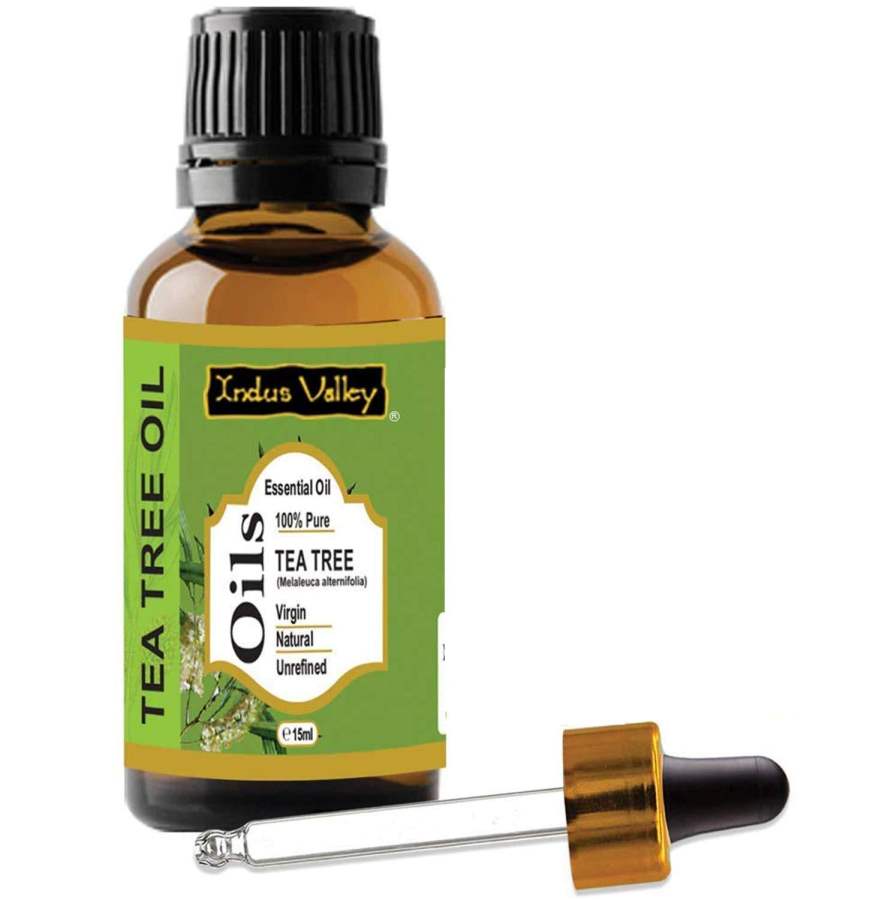 Buy Indus valley Indus valley100% Pure and Natural Tea Tree Essential Oil for Hair & Face  online United States of America [ USA ] 