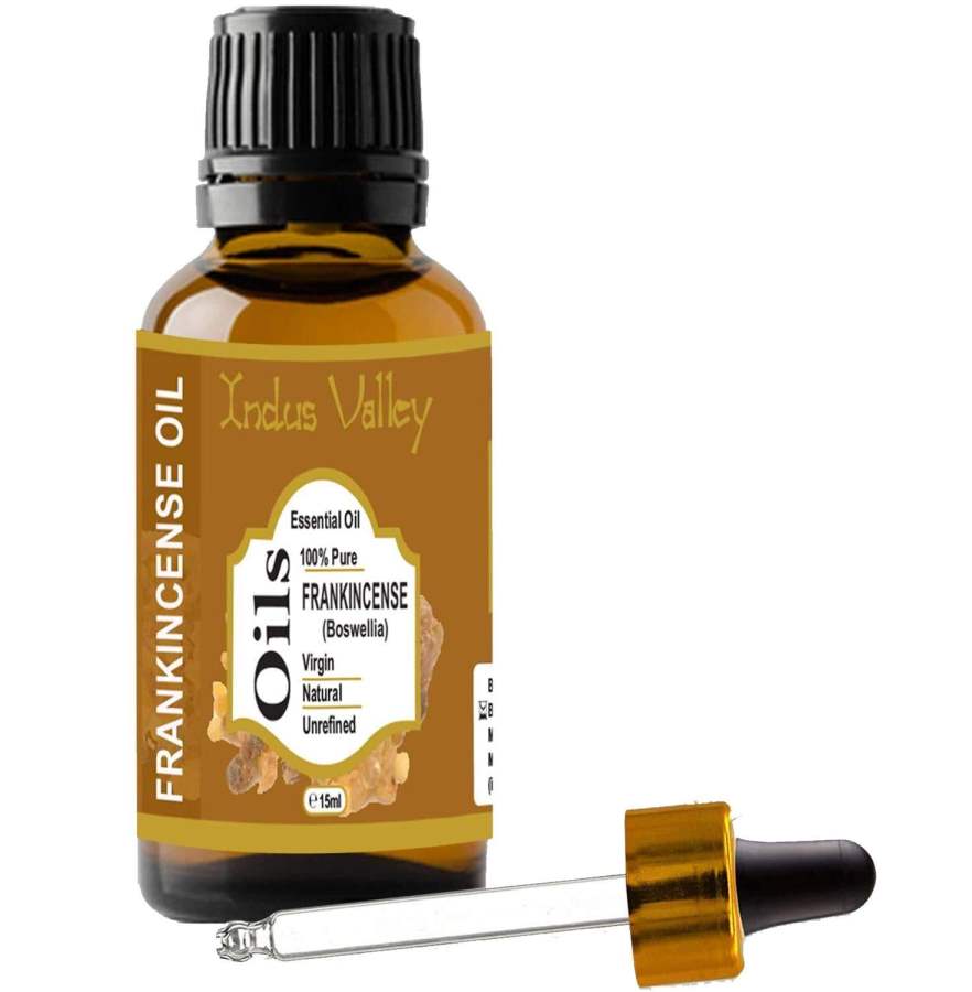 Buy Indus Valley Frankincense Essential Oil for Hair & Face Care (15ml) online United States of America [ USA ] 