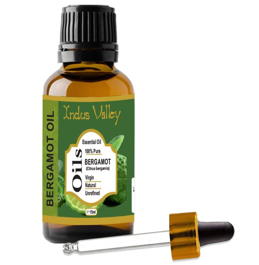 Buy Indus Valley Bergamot Essential Oil for Hair & Face Care (15ml) online United States of America [ USA ] 