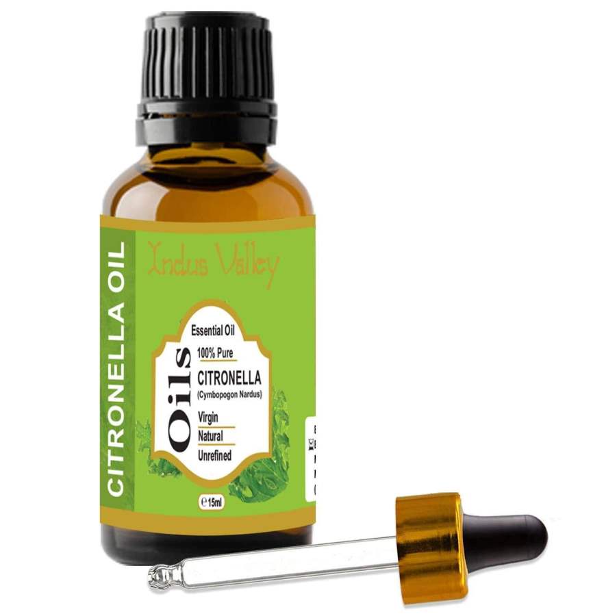 Buy Indus Valley Citronella Essential Oil for Hair & Face Care (15ml) online United States of America [ USA ] 