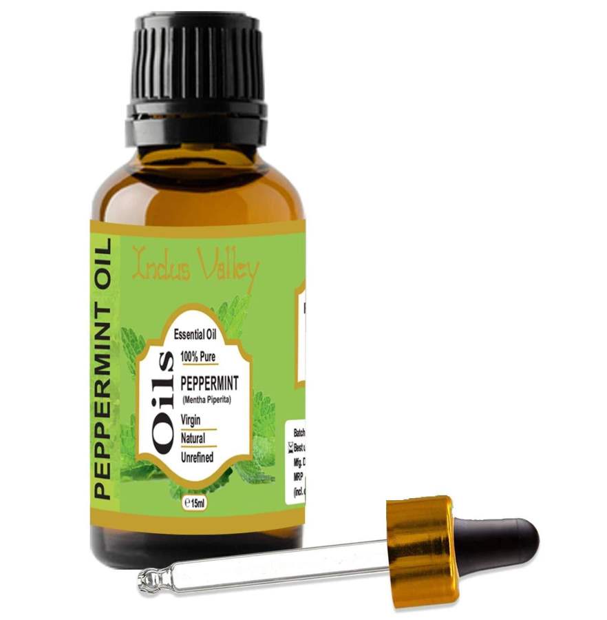 Buy Indus valley Peppermint Essential Oil for Hair & Face Care  online United States of America [ USA ] 