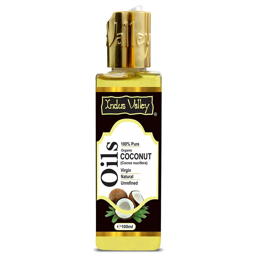 Buy Indus Valley Coconut Carrier Oil 100% Pure Natural & Undiluted Oil 100ml online United States of America [ USA ] 