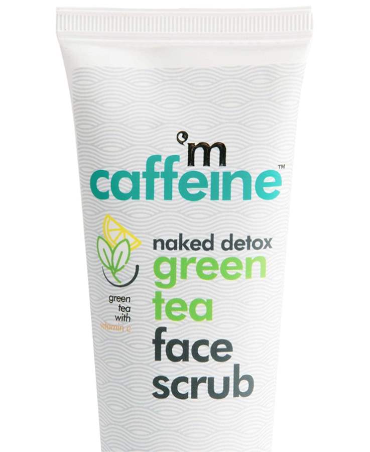 Buy mCaffeine Naked Detox Green Tea Face Scrub
