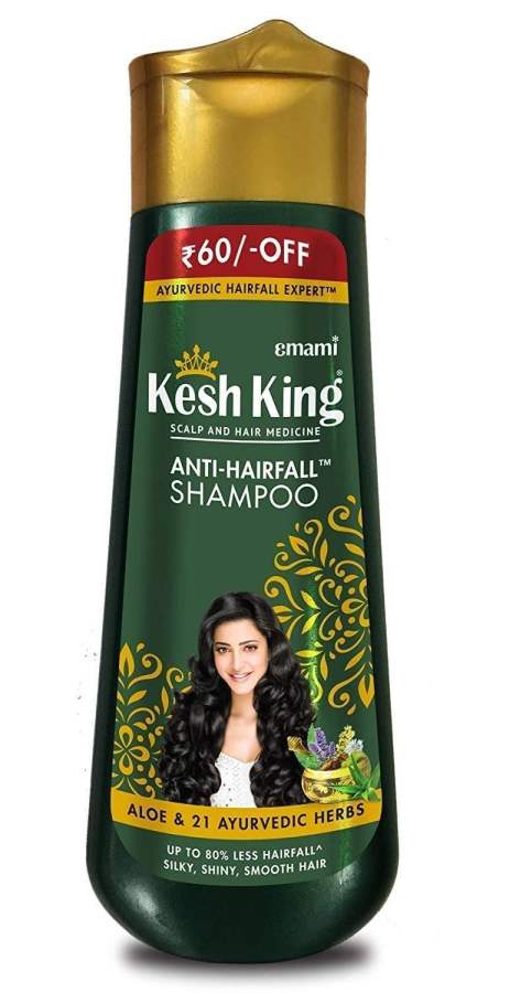 Buy Kesh King Anti Hairfall Shampoo with aloe and 21 herbs