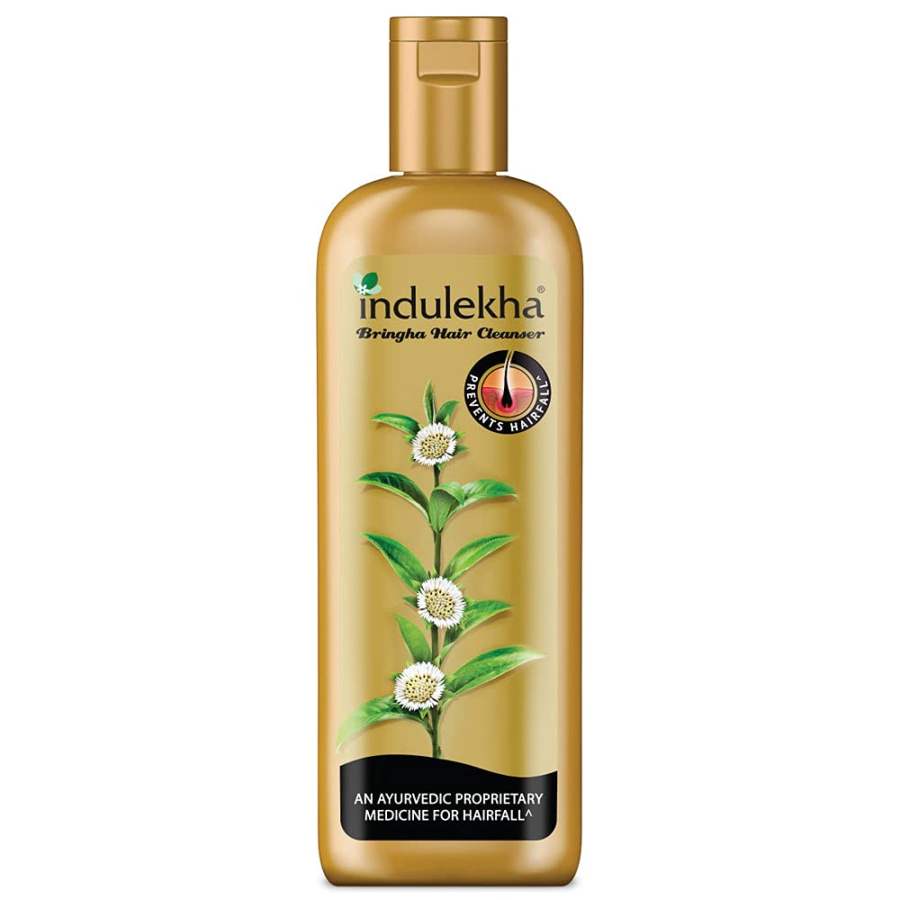 Buy Indulekha Bringha Shampoo, Medicine For Hair Fall, Free From Parabens, Synthetic Dyes And Synthetic Perfume, online United States of America [ USA ] 