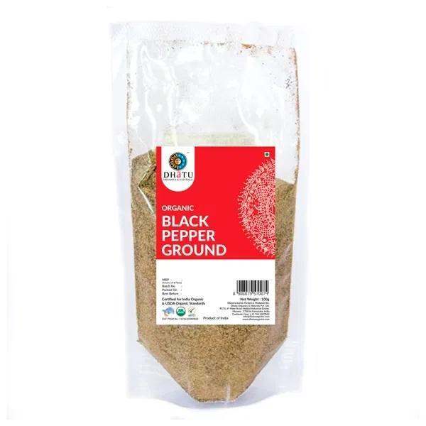 Buy Dhatu Organics Black Pepper Powder online usa [ USA ] 