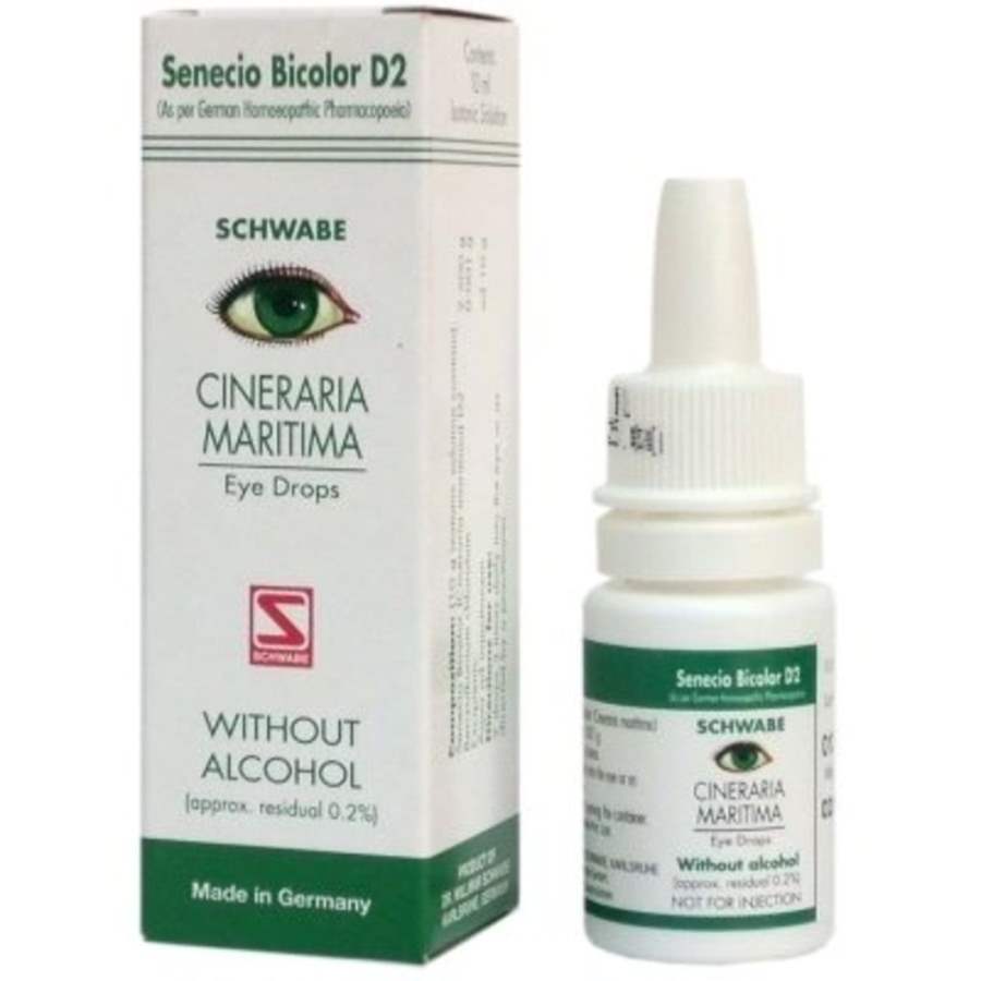 Buy Dr Willmar Schwabe Homeo Germany Cineraria Maritima Eye Drops ( Without Alcohol )