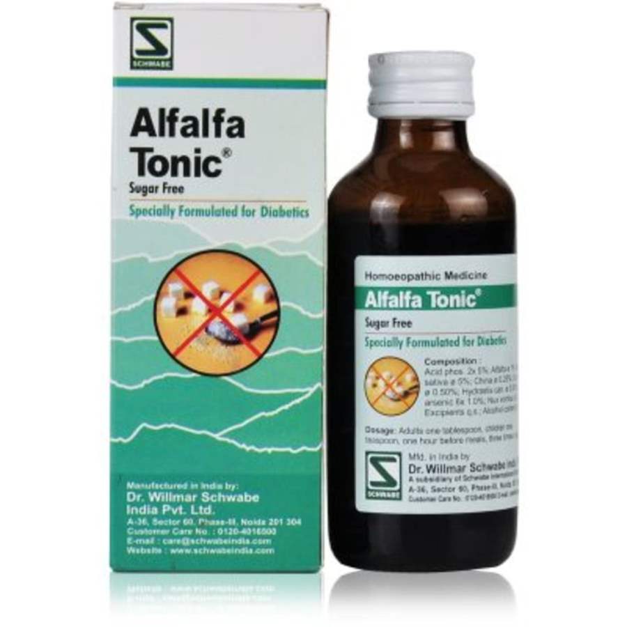Buy Dr Willmar Schwabe Homeo Alfalfa Tonic - Diabetic