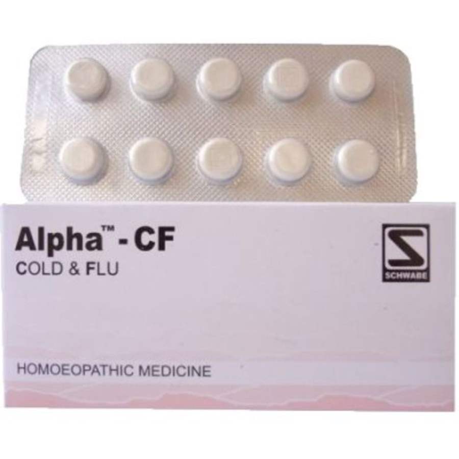 Buy Dr Willmar Schwabe Homeo Alpha CF (Cold And Flu)