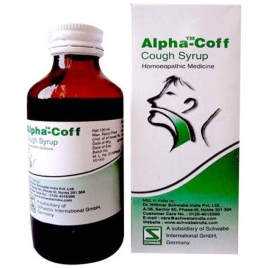 Buy Dr Willmar Schwabe Homeo Alpha Coff (Cough Syrup)