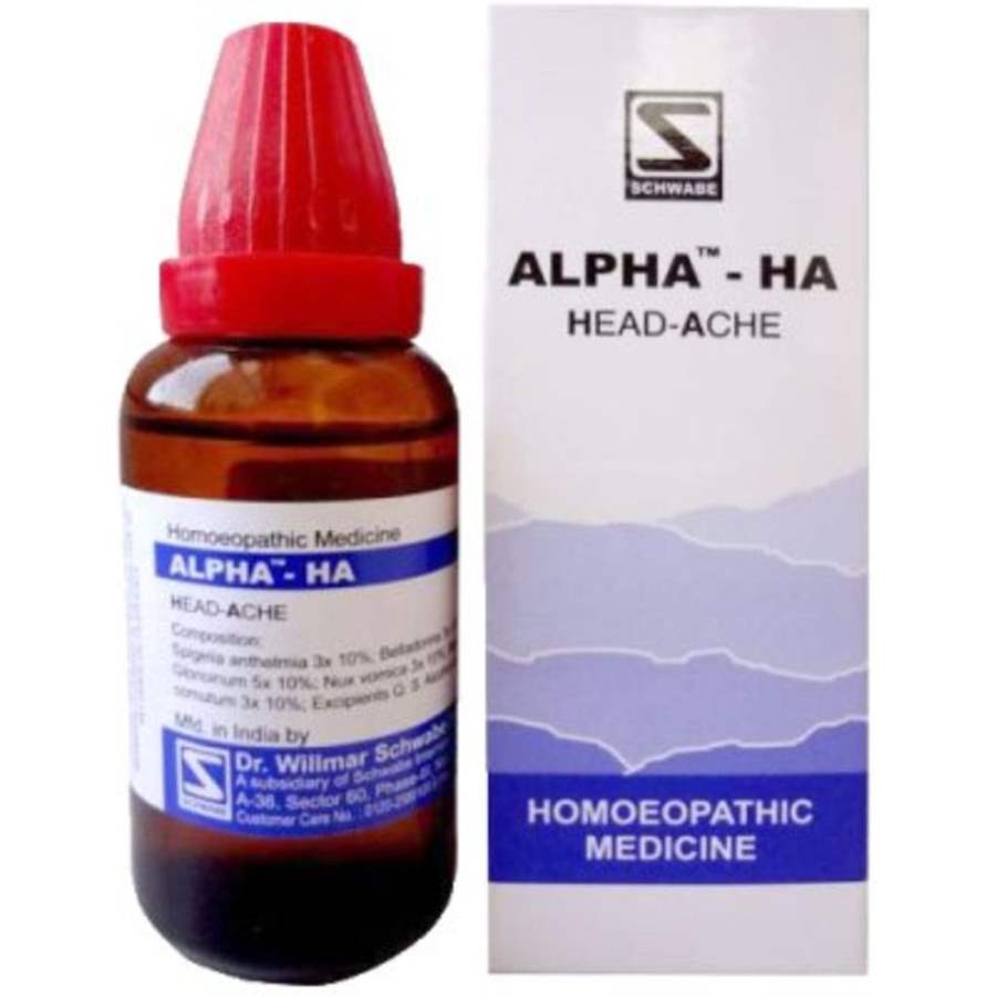 Buy Dr Willmar Schwabe Homeo Alpha HA (Headache)