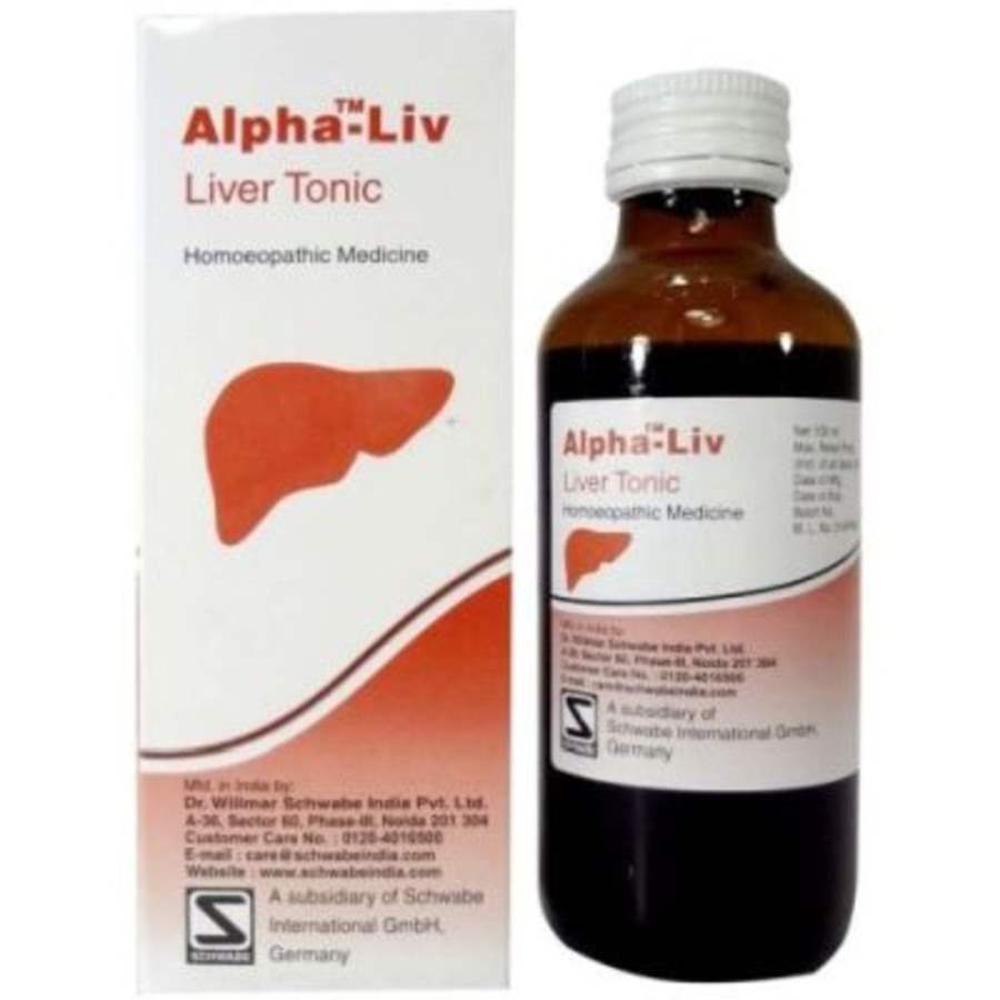 Buy Dr Willmar Schwabe Homeo Alpha Liv - Liver Tonic