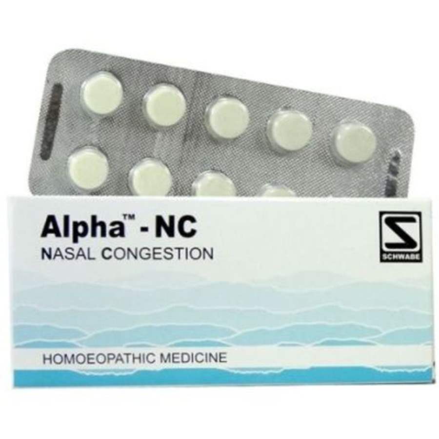 Buy Dr Willmar Schwabe Homeo Alpha NC (Nasal Congestion)