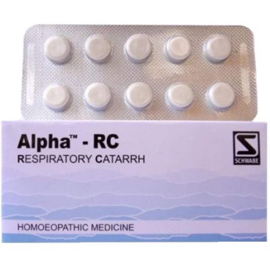 Buy Dr Willmar Schwabe Homeo Alpha RC (Respiratory Catarrh)