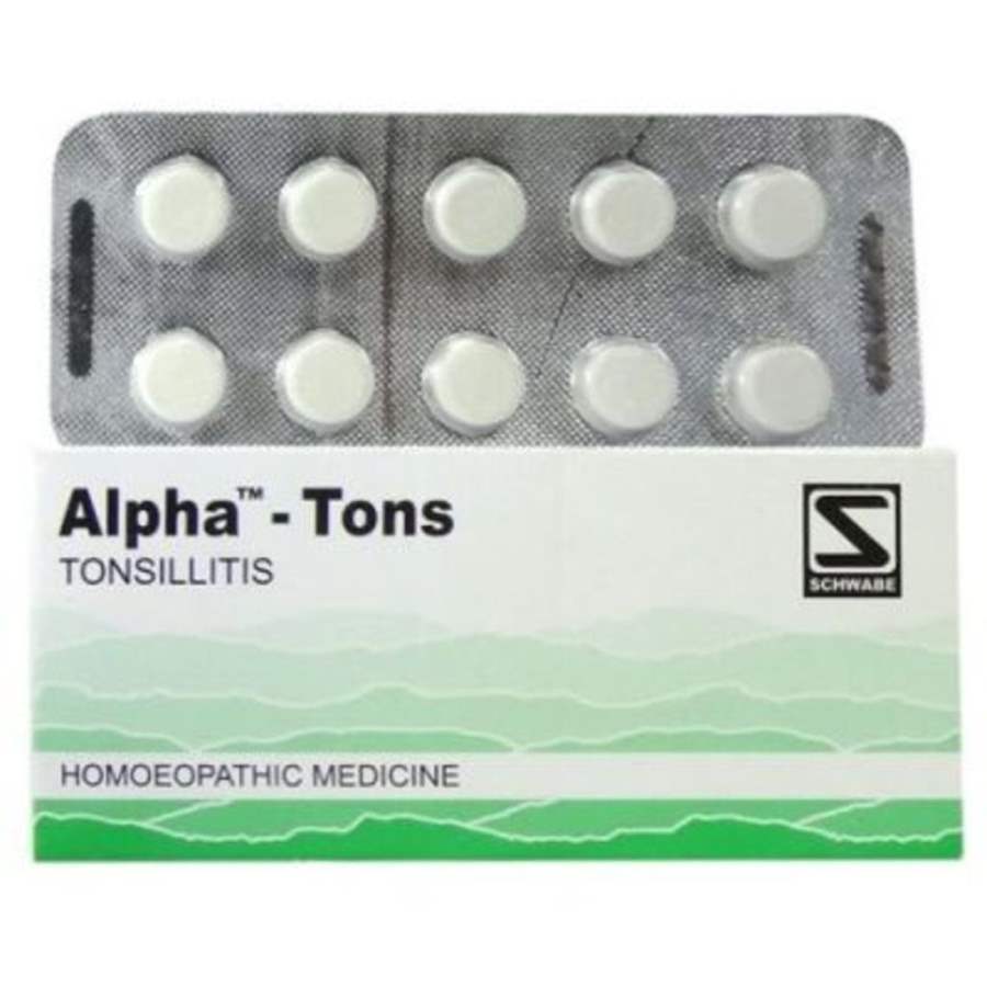Buy Dr Willmar Schwabe Homeo Alpha Tons (Tonsilitis) online United States of America [ USA ] 