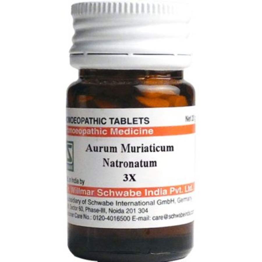 Buy Dr Willmar Schwabe Homeo Aurum Muriaticum Natronatum - 20 gm online United States of America [ USA ] 