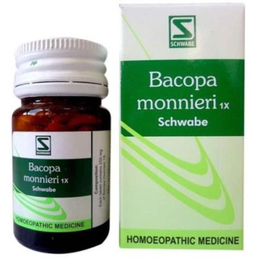 Buy Dr Willmar Schwabe Homeo Bacopa Monnieri 1X Tablets (Brahmi) online usa [ USA ] 