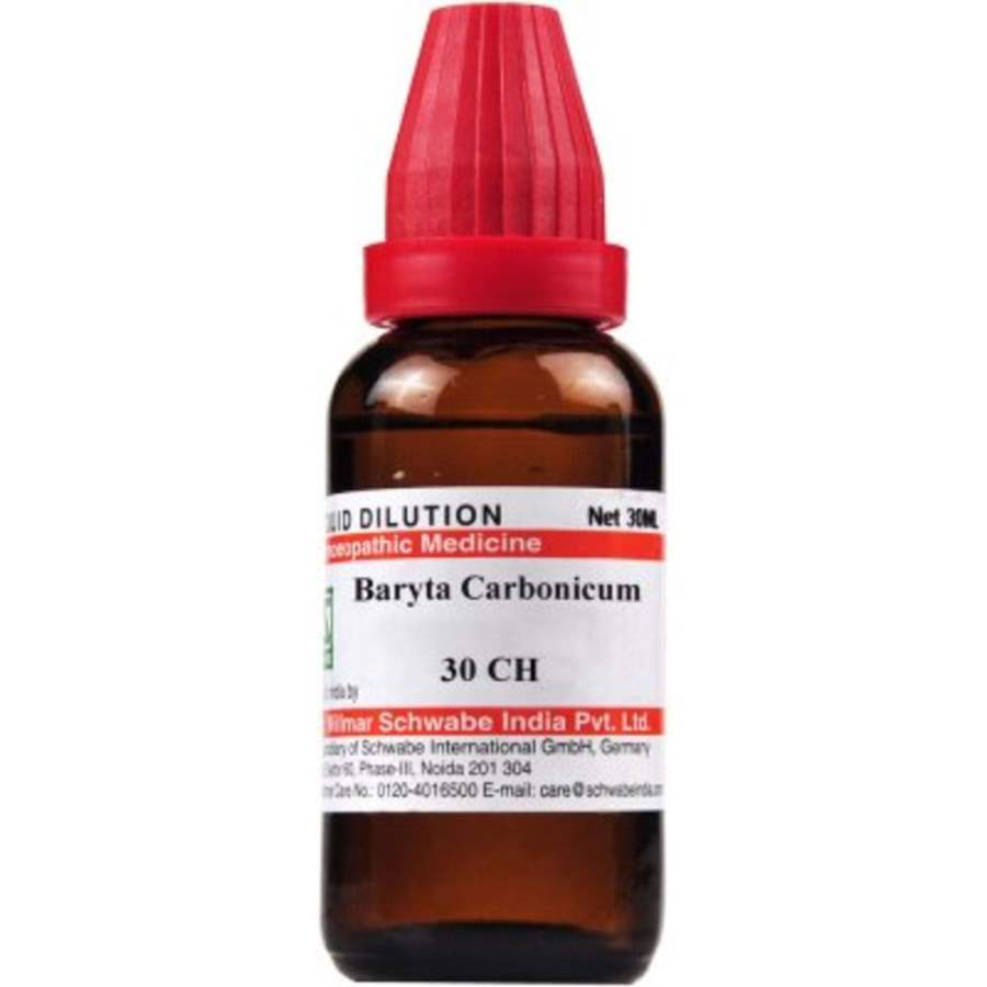Buy Dr Willmar Schwabe Homeo Baryta Carbonicum - 30 ml online usa [ USA ] 