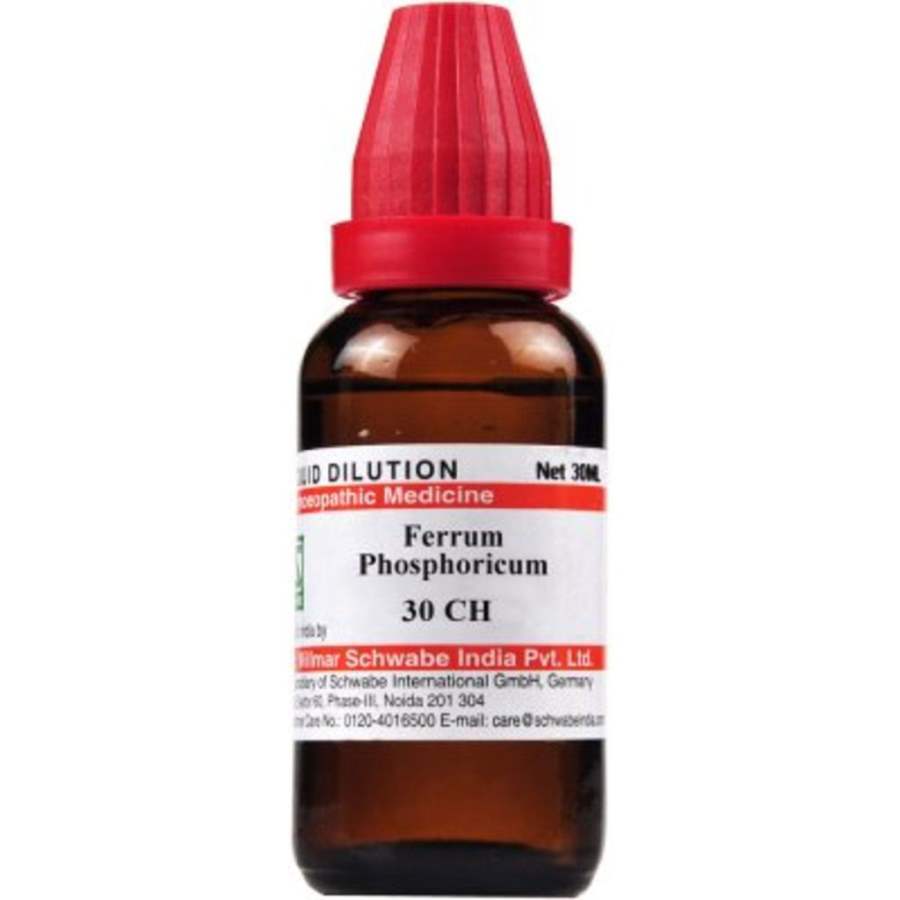 Buy Dr Willmar Schwabe Homeo Ferrum Phosphoricum - 30 ml online usa [ USA ] 