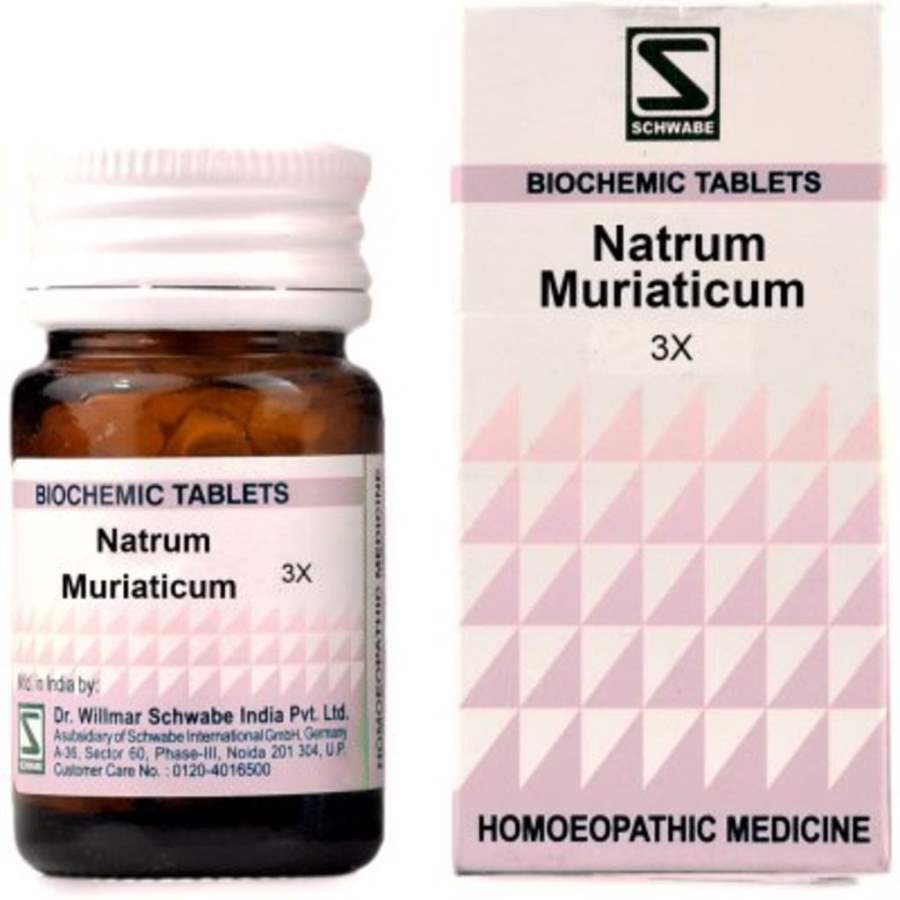 Buy Dr Willmar Schwabe Homeo Natrum Muriaticum - 20 gm