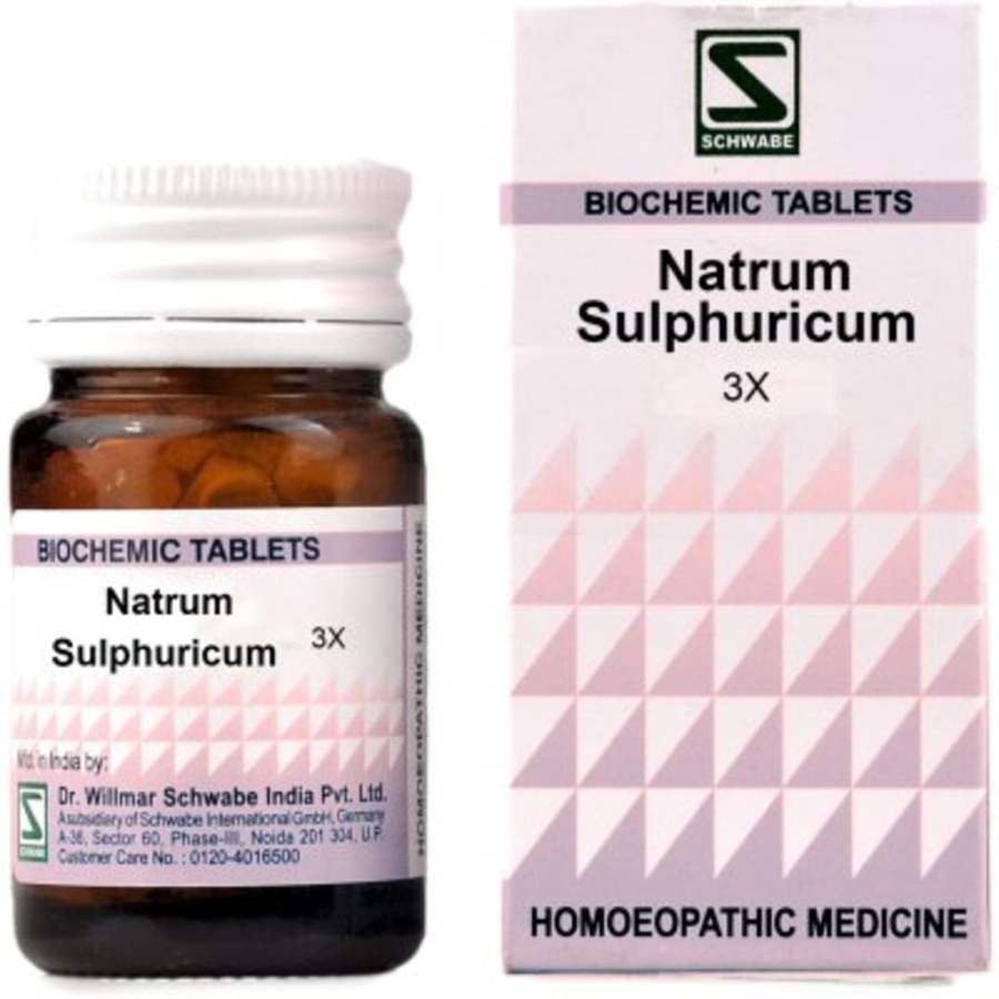 Buy Dr Willmar Schwabe Homeo Natrum Sulphuricum - 20 gm online United States of America [ USA ] 