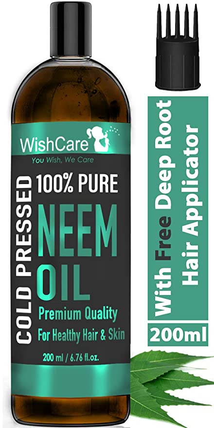 Buy Wishcare 100% Pure Cold Pressed Neem Oil 