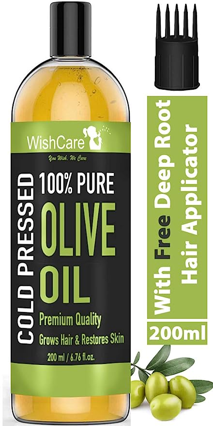 Buy Wishcare 100% Pure Premium Cold Pressed Olive Oil 