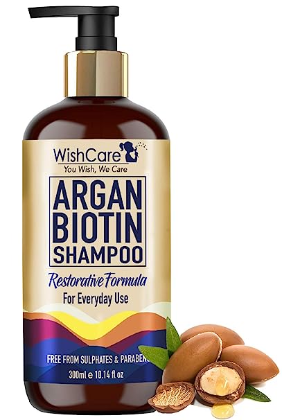 Buy Wishcare Argan Oil Biotin Shampoo 