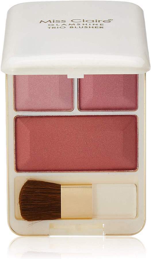Buy Miss Claire Glam Shine Trio Blusher 9930-B-09, Multicolor online usa [ USA ] 