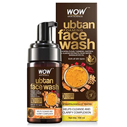 Buy WOW Skin Science Ubtan Foaming Face Wash online usa [ USA ] 