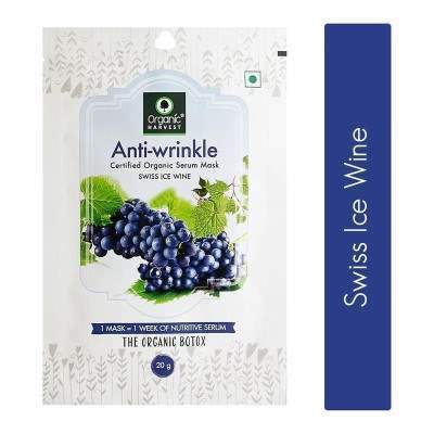 Buy Organic Harvest Anti Wrinkle Serum Sheet Mask online United States of America [ USA ] 