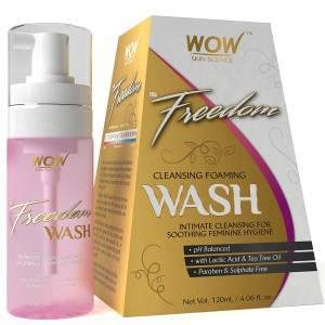 Buy WOW Skin Science Freedom Intimate Cleansing Foam Wash for Women online usa [ USA ] 
